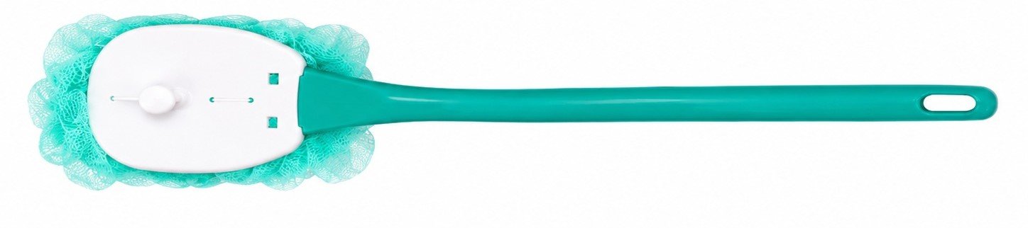 Loofah 2 in 1 Shower Brush Soft Premium & Durable(KBL-332) - Image 6