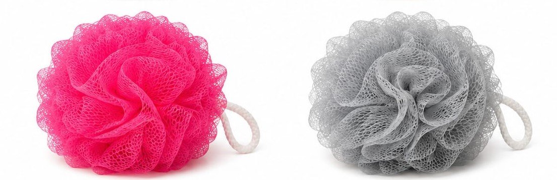 Bath Loofah Mini(KBL-310)(Pack Of 2 Pcs) - Image 2