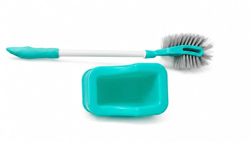 Toilet Brush 3in1 Hockey With Stand(KT-231) - Image 3