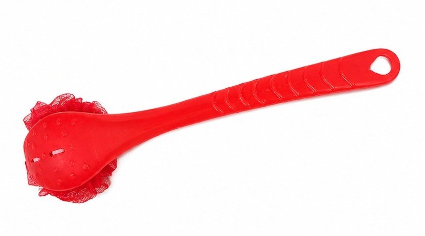 Handle Loofah Shower Brush with Smooth Grip, Back Scrubber for Bath(KBL-331)