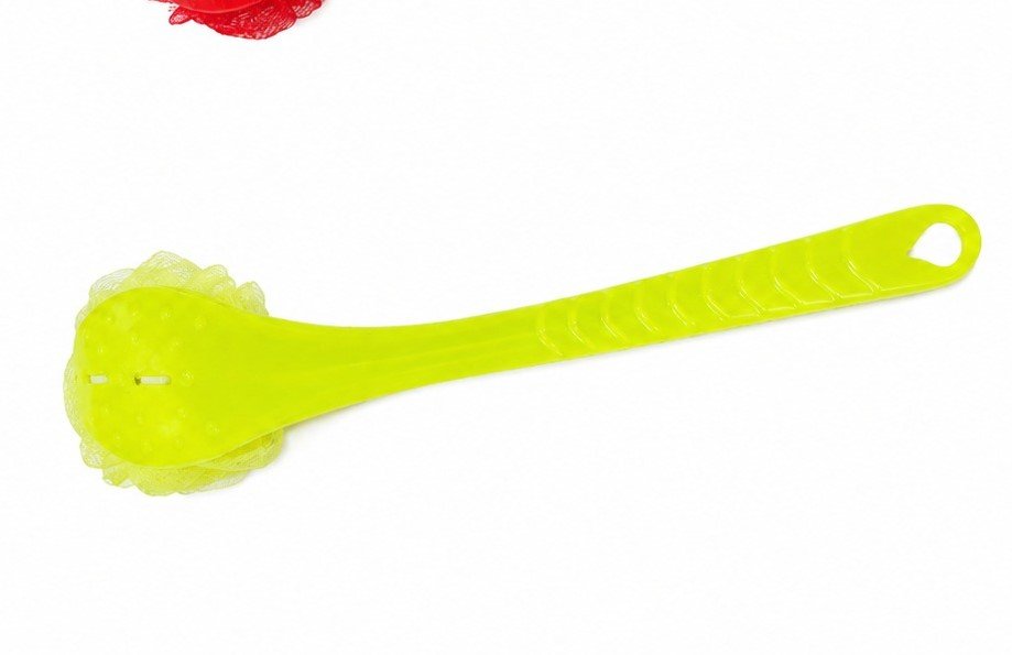 Handle Loofah Shower Brush with Smooth Grip, Back Scrubber for Bath(KBL-331) - Image 4