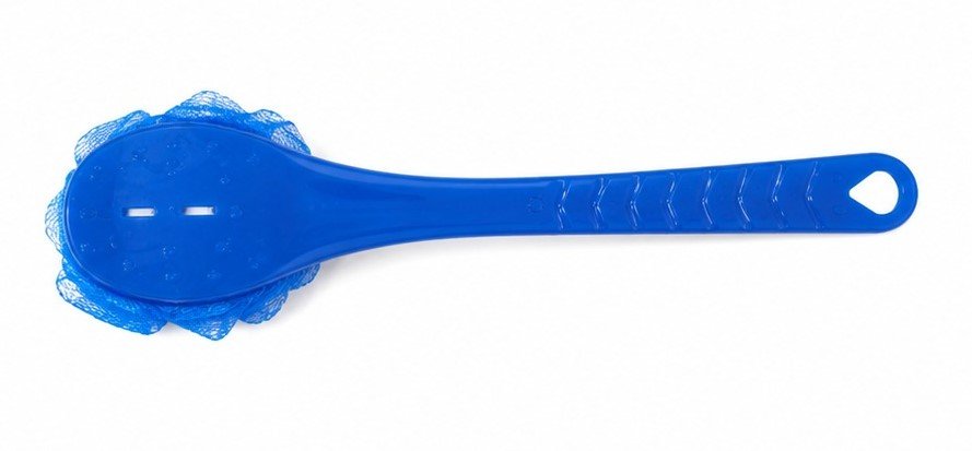Handle Loofah Shower Brush with Smooth Grip, Back Scrubber for Bath(KBL-331) - Image 2